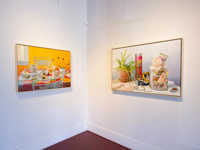 Eva Marengo Sanchez, Any given monday, exhibition view. Courtesy of Ruiz-Healy Art