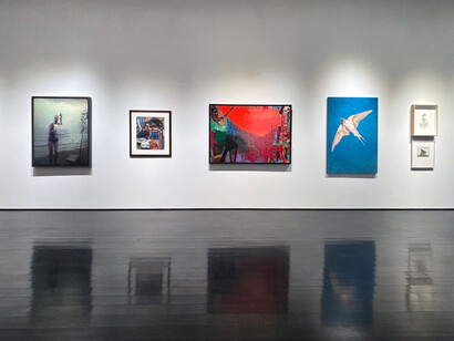 Various artists, New works for the new year, exhibition view. Courtesy of Forum Gallery