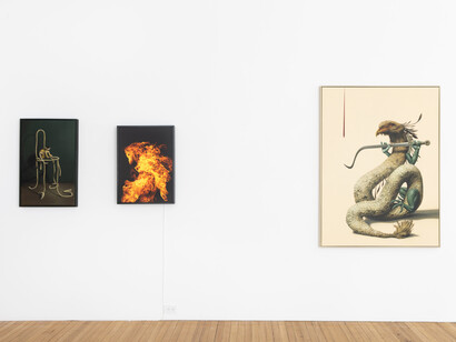 Eckart Hahn, Spirits We’ve Called, installation view, photo by Clemens Kois. Courtesy the artist and Pablo's Birthday, NYC