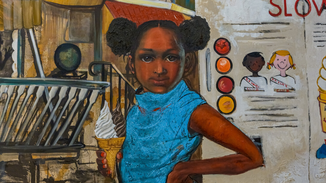 Chaz Guest, Miss Sassy, 2024. Courtesy of
SLAG&RX and the artist, Chaz Guest. Photograph by Toshi Sakurai