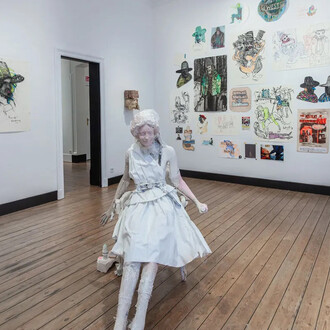 Folkert de Jong, Old DNA, exhibition view. Courtesy of Christophe Gaillard Gallery