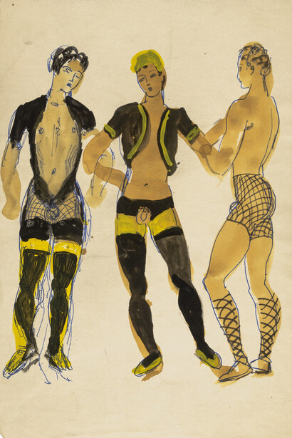 Duncan Grant, Untitled, c. 1946-1959. Courtesy of Stephen Friedman Gallery 