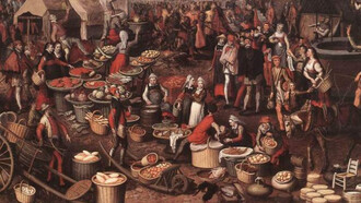 Una fiera in epoca medievale