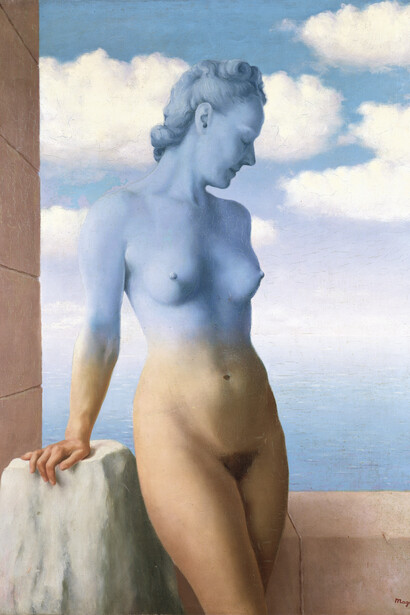 René Magritte, "La magia nera" , olio su tela, 80 x 60 cm, 1945. Musées Royaux des Beaux-Arts de Belgique, Bruxelles. Copyright:
Photothèque R. Magritte /Adagp Images, Paris, / SCALA, Firenze © 2018