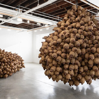 Kat Howard, In place of no, my mouth leaks honey, exhibition view. Courtesy of Carvalho Park