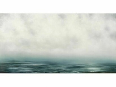 Louise LeBourgeois, Water: Tempest #506, 2013 | Oil on panel | 30 x 60 inches