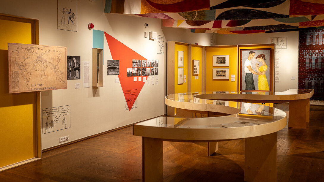 The summer that changed it all. The festival of 1955, exhibition view. Courtesy of Muzeum Warszawy