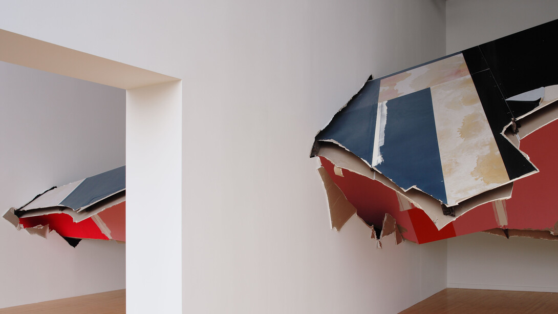 Felix Schramm, You can’t beat time, 2014, mixed media, installation detail, photo credits Knut Kruppa 