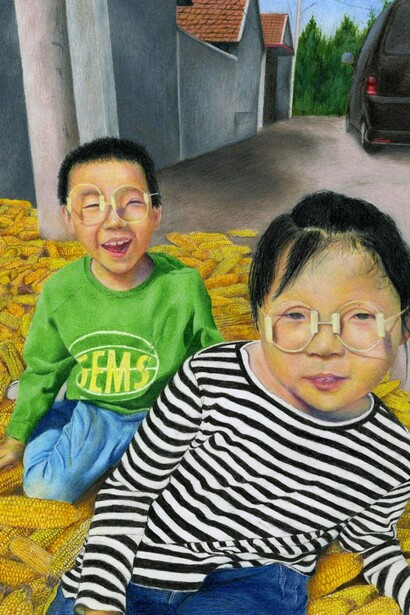 Michael Kong, Kernels of happiness, 2023. Courtesy of the Frist Art Museum