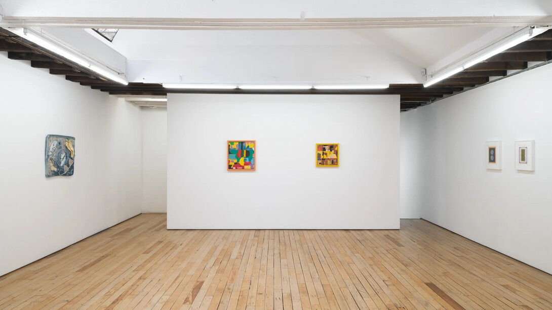 Various artists, Lines and planes, exhibition view. Courtesy of Rachel Uffner Gallery