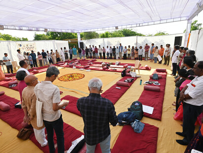 Vikalp Sangam participants at 10th anniversary event, Kachchh, Nov. 2024 @ Ashish Kothari