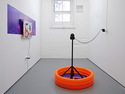 Norbert Delman, installation view, 'Illegal Personal Contact with an Opponent', 2015, Courtesy Maria Stenfors, Photography: Matthew Booth