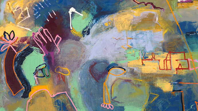 Nefelibata. Courtesy of Walter Wickiser Gallery