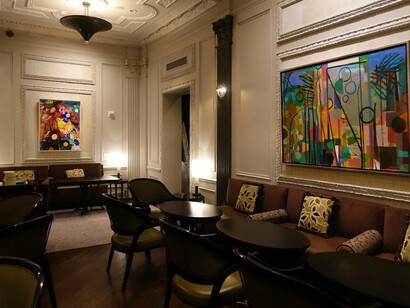 Bill Scott at The Pierre. Courtesy of Hollis Taggart