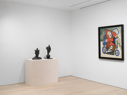 Picasso: tête-à-tête, exhibition view. Courtesy of Gagosian Gallery
