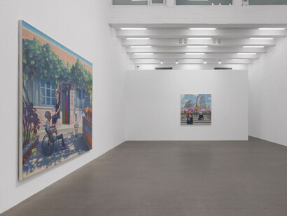 Wang Xingwei, New works, exhibition view. Courtesy of Galerie Urs Meile 