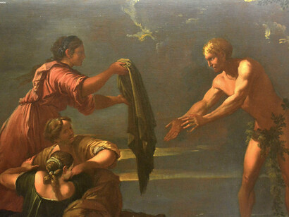 Salvator rosa, Ulisse e Nausicaa, 1661