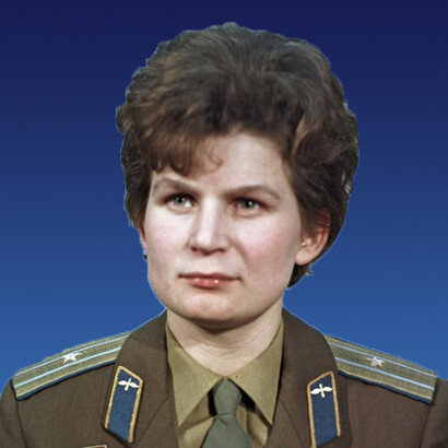 Valentina Tereshkova, piloto de la Vostk 6, a bordo de cual se convirtió en la primera cosmonauta el 16 de junio de 1963