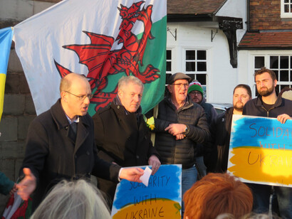 One of Russia's actions that faced international backlash was the war on Ukraine