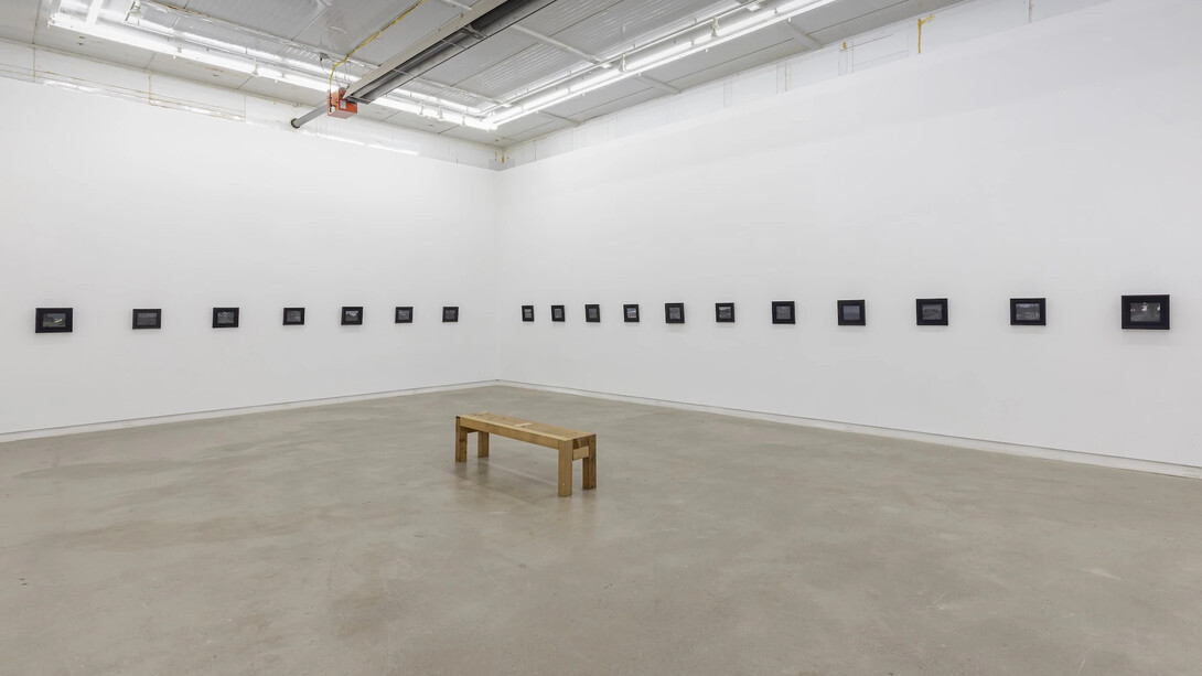 Jon Sasaki, Making do with the photons that linger after the sun has set, exhibition view. Courtesy of Clint Roenisch Gallery