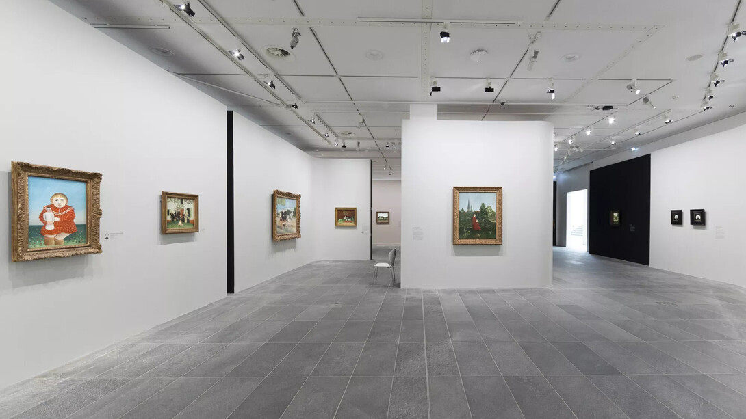 Henri Rousseau, A painter's ambition, exhibition view. Courtesy of Musée de l'Orangerie