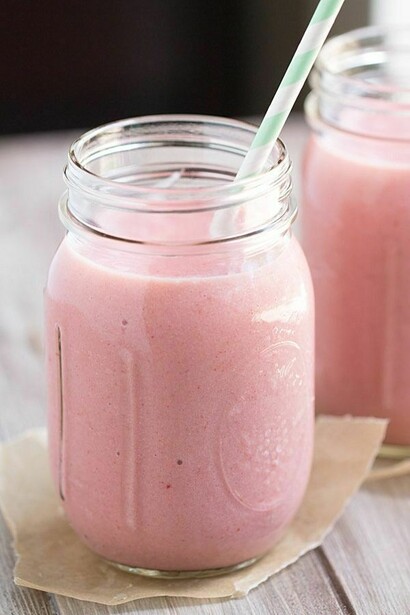 Batido de fresa