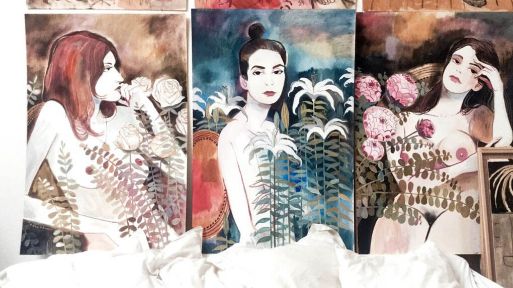 Fleurs. Courtesy of Antonine Catzéflis gallery