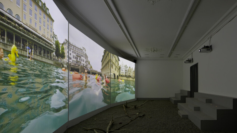 Swim City. Courtesy of S AM Swiss Architecture Museum