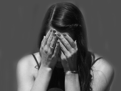 Shame can be the opposite of pride, as a woman feels ashamed