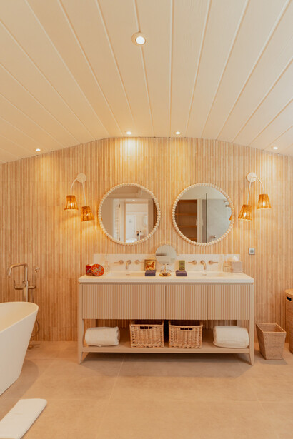 Guests at Le Toiny Hotel & Beach Club in St. Barthélemy can unwind in private villas with their own pools