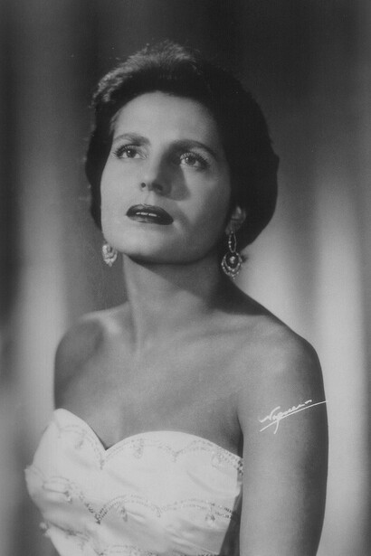 A fadista Amália Rodrigues