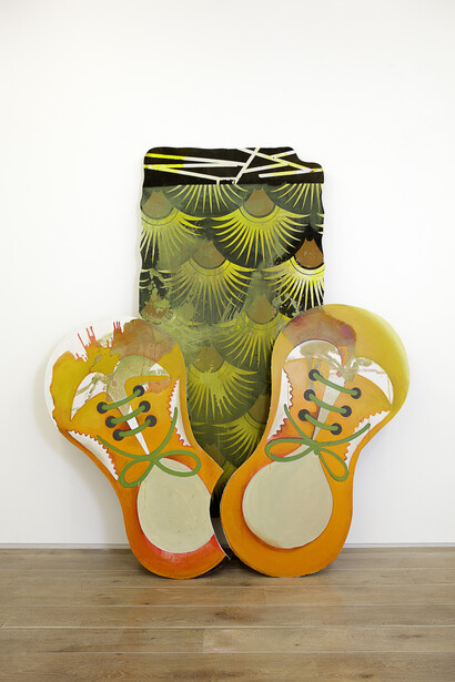 Carlos Kusnir, Sans titre - Acrylique sur carton, 2025 © Courtesy galerie Eric Dupont