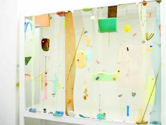 Samara Scott, Cd0xdsspi, 2013, installation view, Rowing, London. Photo: Plastiques Photography