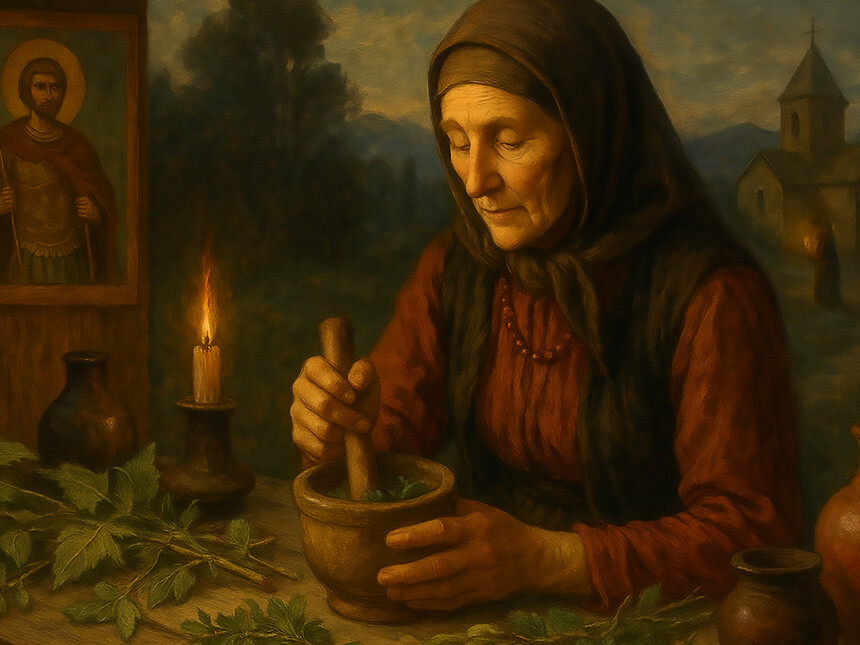Sacred healing practices in Georgian folk tradition
