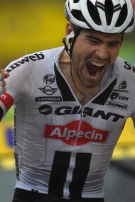 Tom Dumoulin vincitore della 9a Tappa
