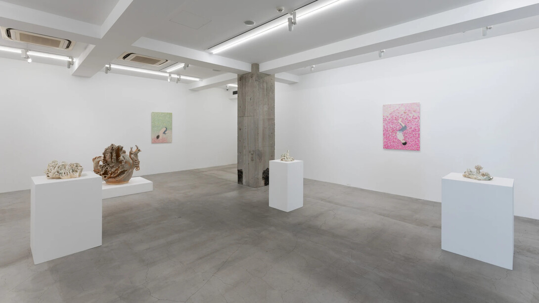 Soe Yu Nwe and Tomoko Kashiki, exhibition view. Courtesy of Ota Fine Arts