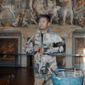 Sala degli Elementi, Palazzo Vecchio, Firenze. Photo credit Yanzi Creative Courtesy Galleria Gaburro