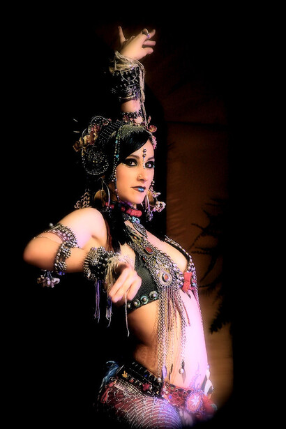 Bailarina de danza del vientre