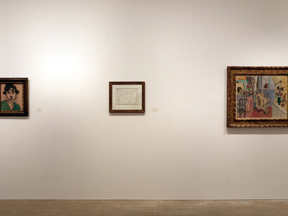 Matisse: Painting, Sculpture, Drawing, Prints, Exhibition view. Courtesy of Bernard Jacobson Gallery
