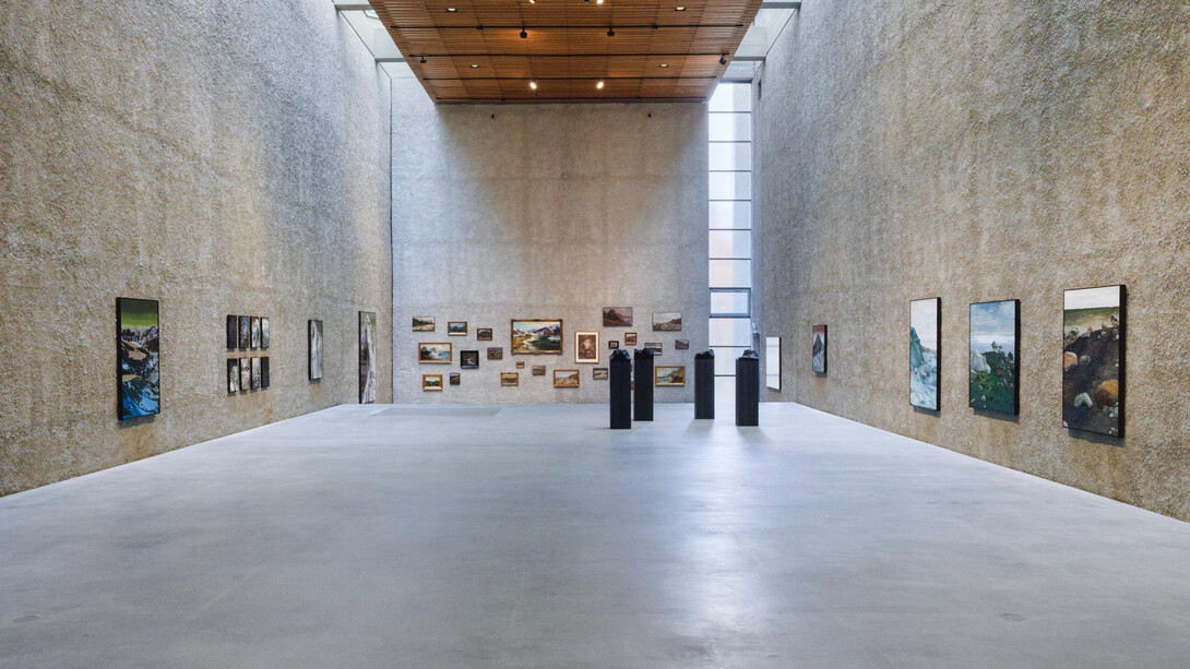 Sven Drühl, F.N.J.–K.S.T., exhibition view. Courtesy of König Galerie