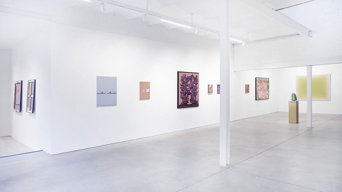 Various artists, After painting after painting (after painting), exhibition view. Courtesy of Plus-One Projects