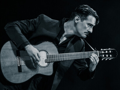 Riccardo Prencipe alla chitarra