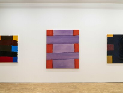 Installation View, Hasani Sahlehe, We Don’t Even Know What Song We’re Gonna Sing Today. Photo by Cary Whittier. Courtesy of March Gallery