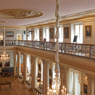 Riga history. Riga within the russian empire (1710-mid-19th cent.), exhibition view. Courtesy of Museum of the History of Riga and Navigation