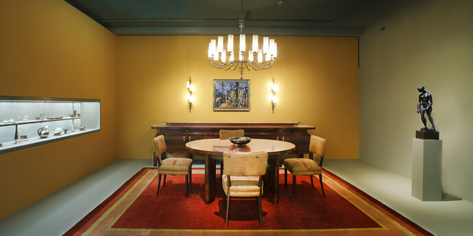 From Art Noveau to the Present Day, Exhibition view. Courtesy of Museum für Angewandte Kunst