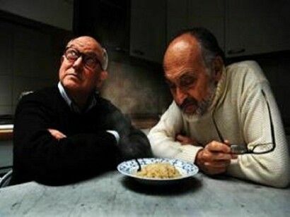 Amedeo Fago e Fabrizio Beggiato in Risotto