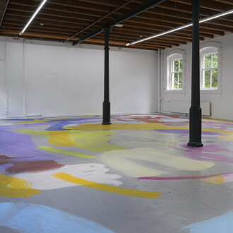 Peggy Franck, In a naked room, vista della mostra. Per gentile concessione del LabOratorio degli Angeli