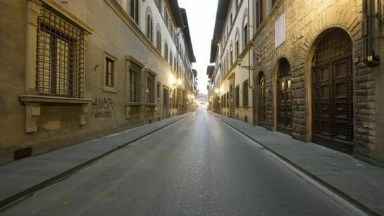 Uno scorcio di via Maggio.