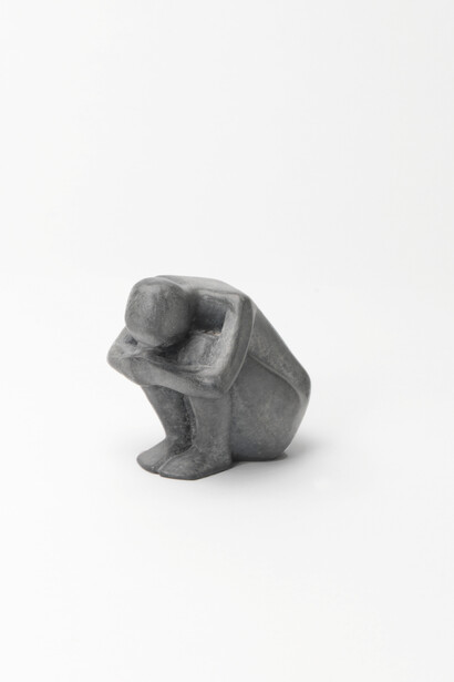 Terence Coventry, Crouching Figure, Bronze, Edition of 20, 8 cm high
