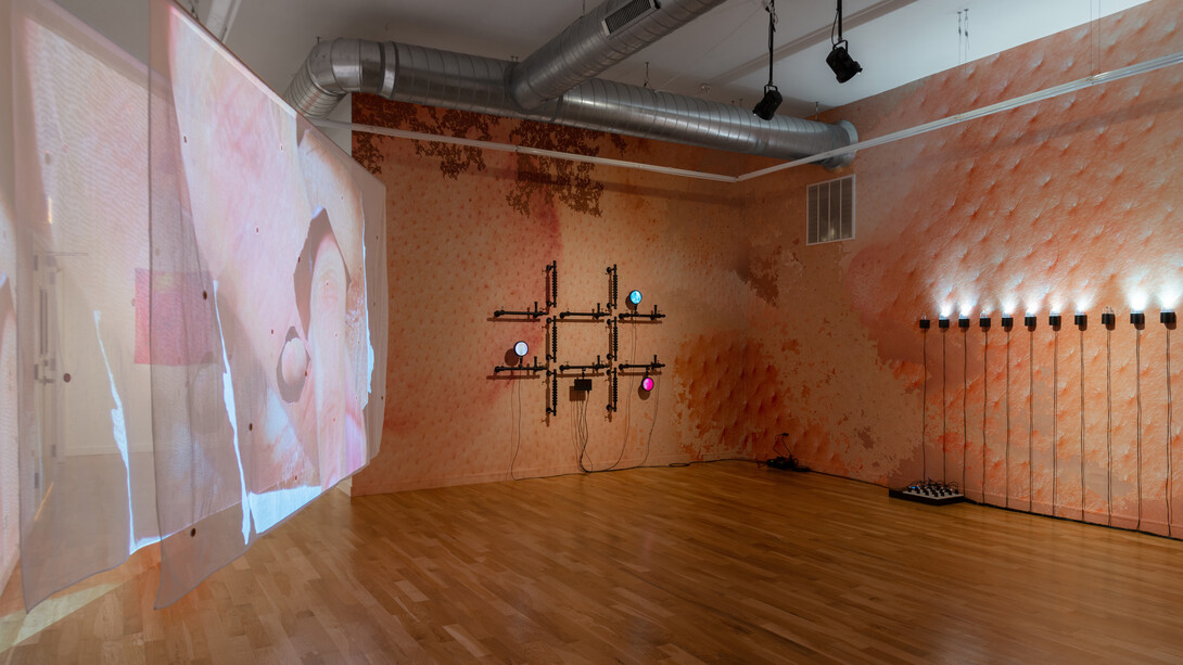 Tromarama, Auto ally, exhibition view. Courtesy of Document Gallery